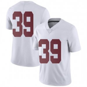 NCAA Youth Alabama Crimson Tide #41 Carson Ware Stitched College Nike Authentic No Name White Football Jersey UX17M61TS